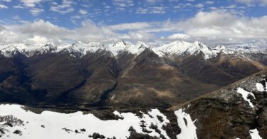 Winter in Neuseeland Queenstown