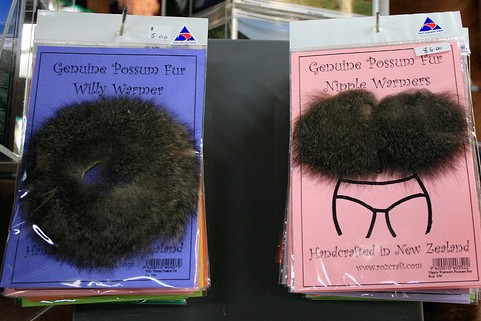 Possum Fur Nipple Warmers