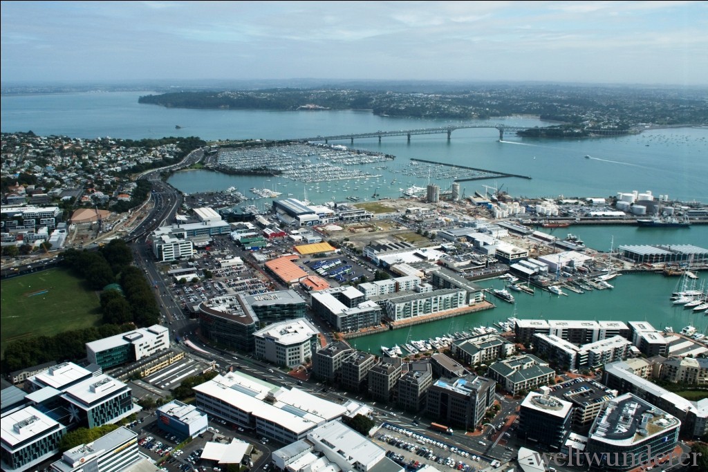 Weltwunderer Auckland Panorama