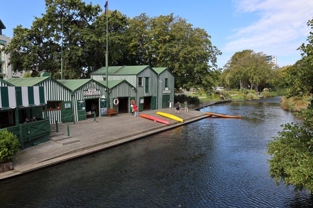 Christchurch mit Kindern Avon River