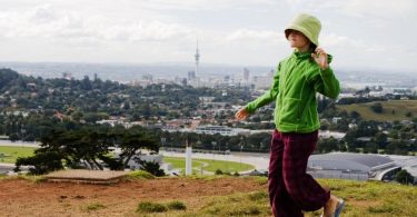 Mit Schulkind nach Neuseeland Auckland One Tree Hill