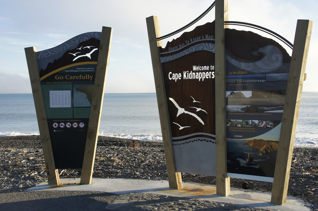 Besten Wanderwege in Neuseeland Cape Kidnappers Hawkes Bay