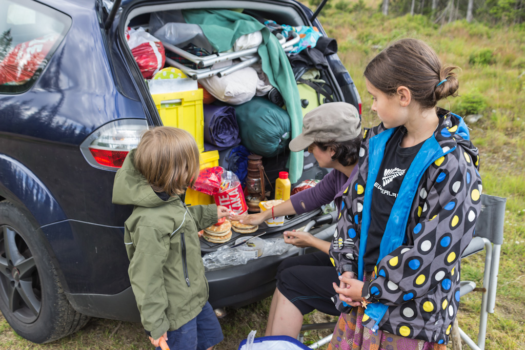 Experiment Autofrei Kofferraum Picknick