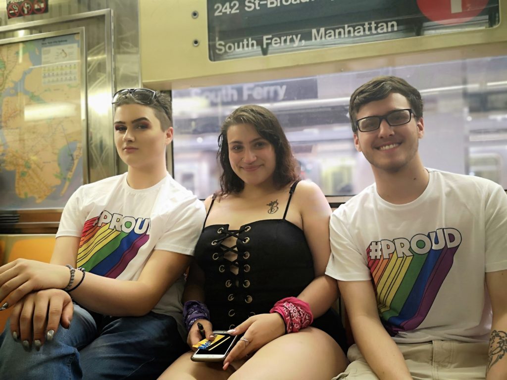 New York Pride Parade Metro