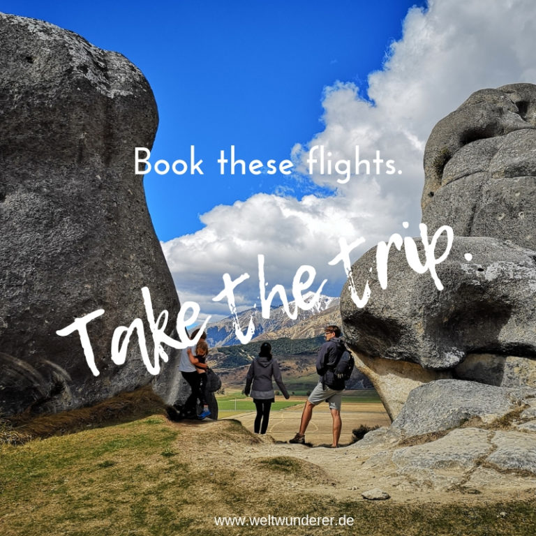 Book these flights. Take the trip