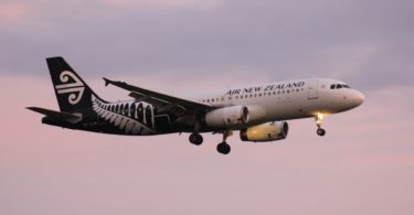 Flugzeug Air New Zealand