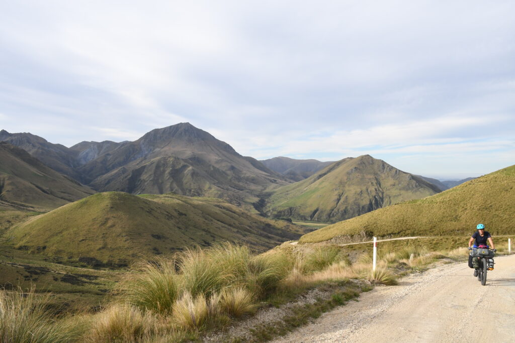 Neuseeland mit Fahrrad und Kind