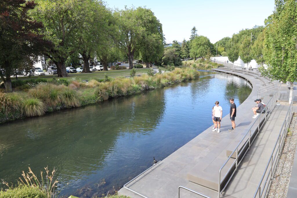 Christchurch Walks mit Kindern Avon River