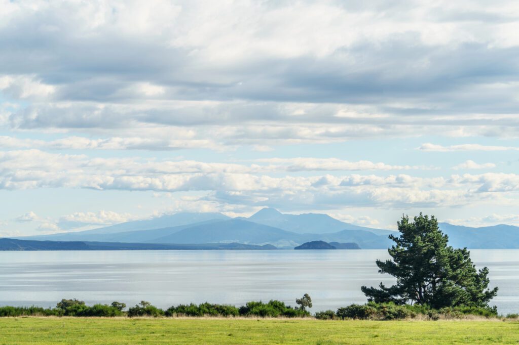 Lake Taupo mit Kindern