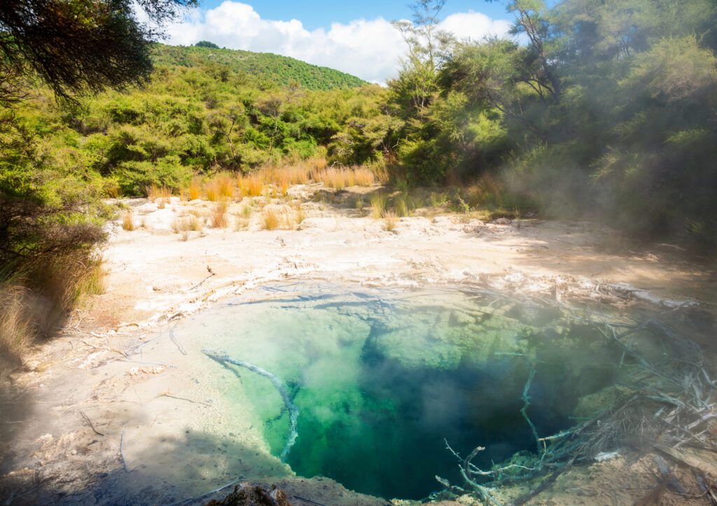 Tokaanu Hot Springs Lake Taupo