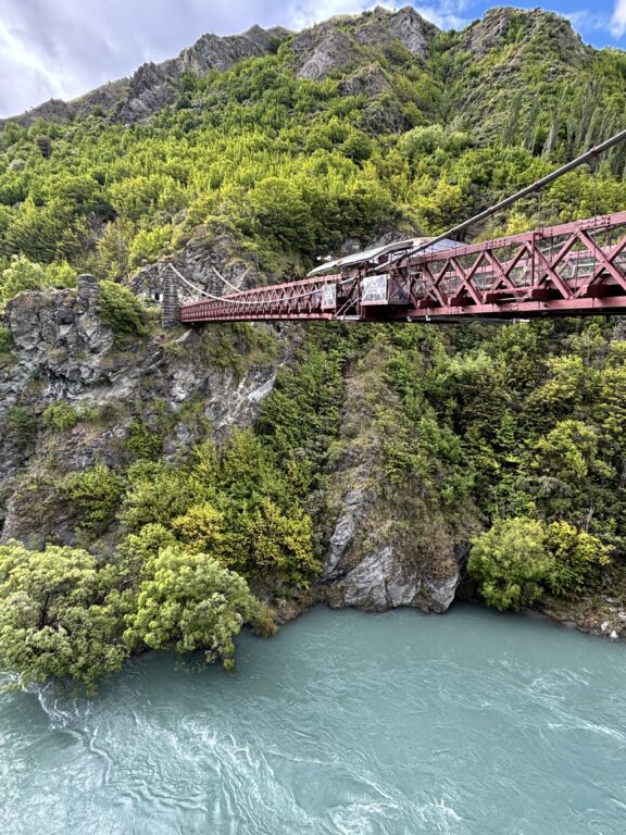 Queenstown mit Kindern Kawarau Bridge Bungee