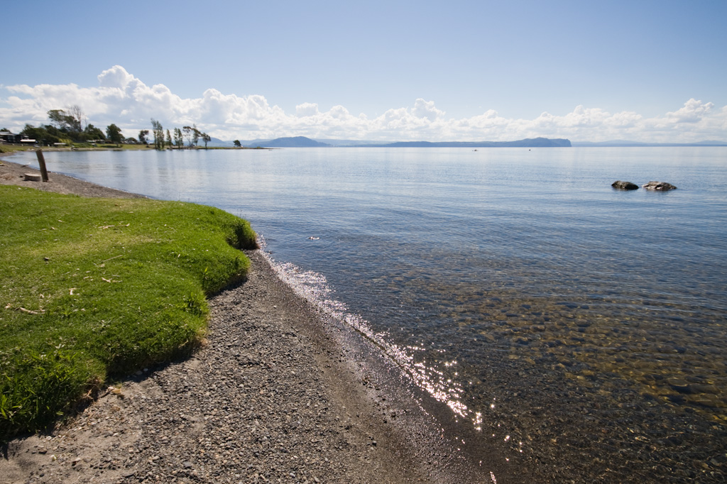 Lake Taupo mit Kindern