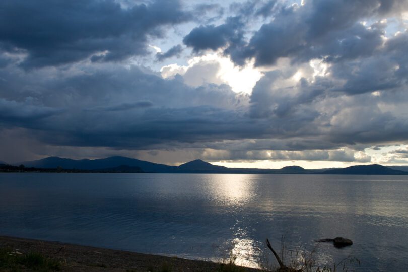 Lake Taupo mit Kindern